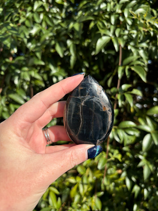 Blue Tigers Eye Flame C