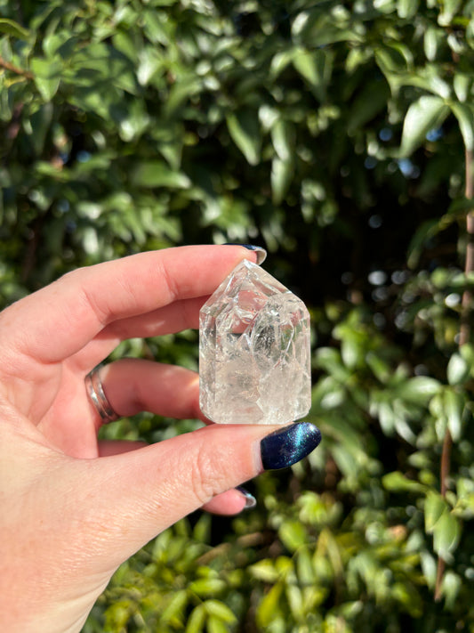 Crackle Quartz Point D