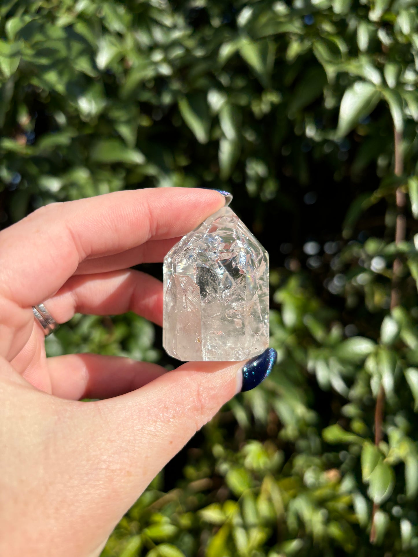 Crackle Quartz Point D