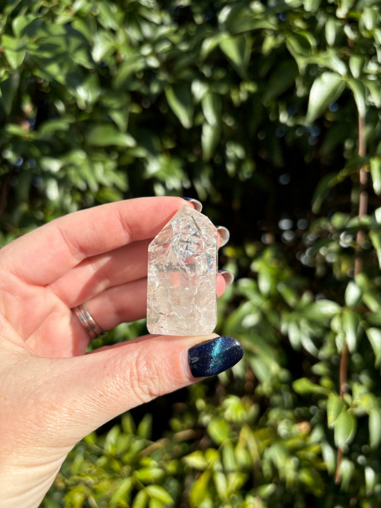 Crackle Quartz Point D