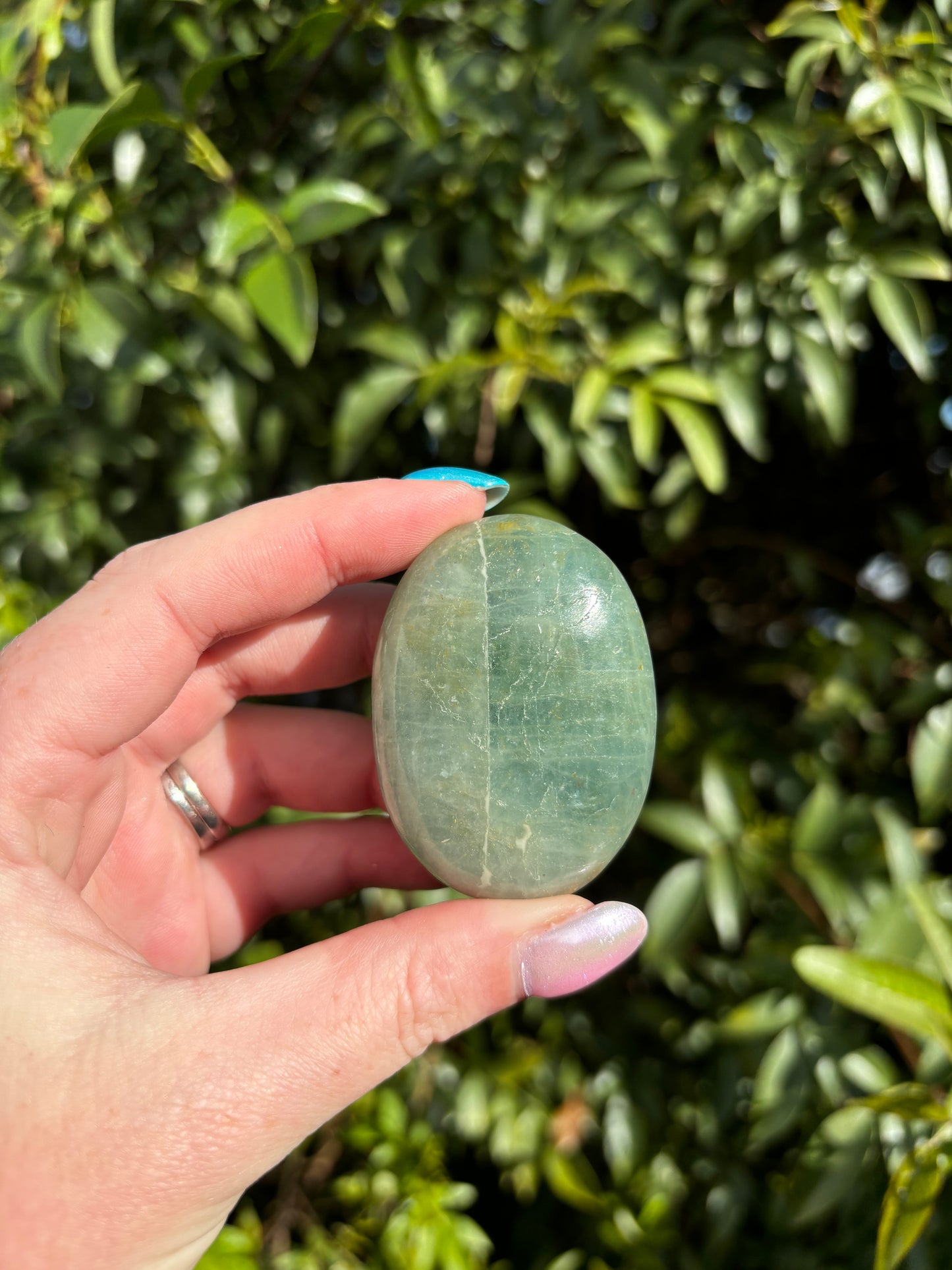 Aquamarine Palm Stone A
