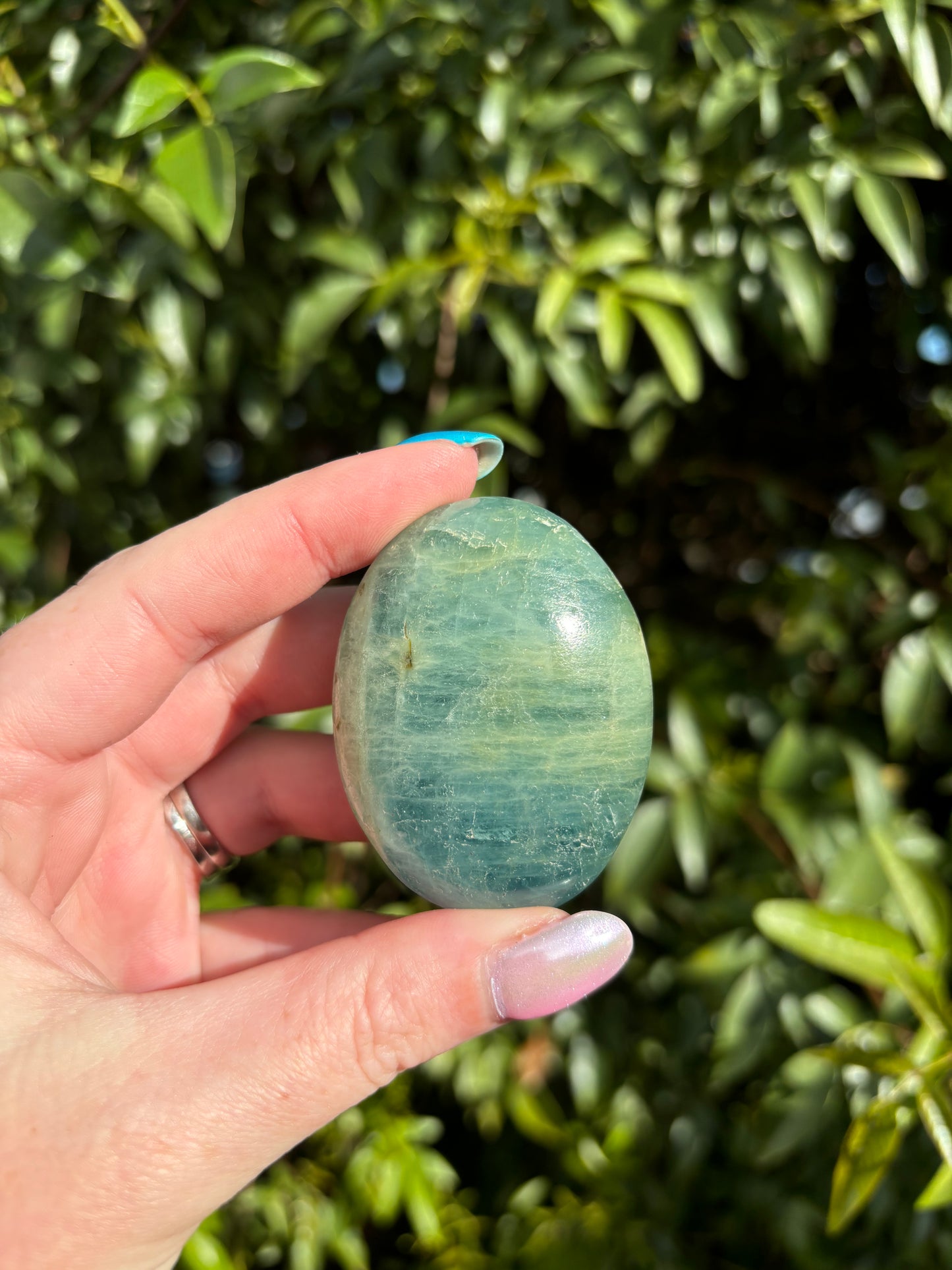 Aquamarine Palm Stone B