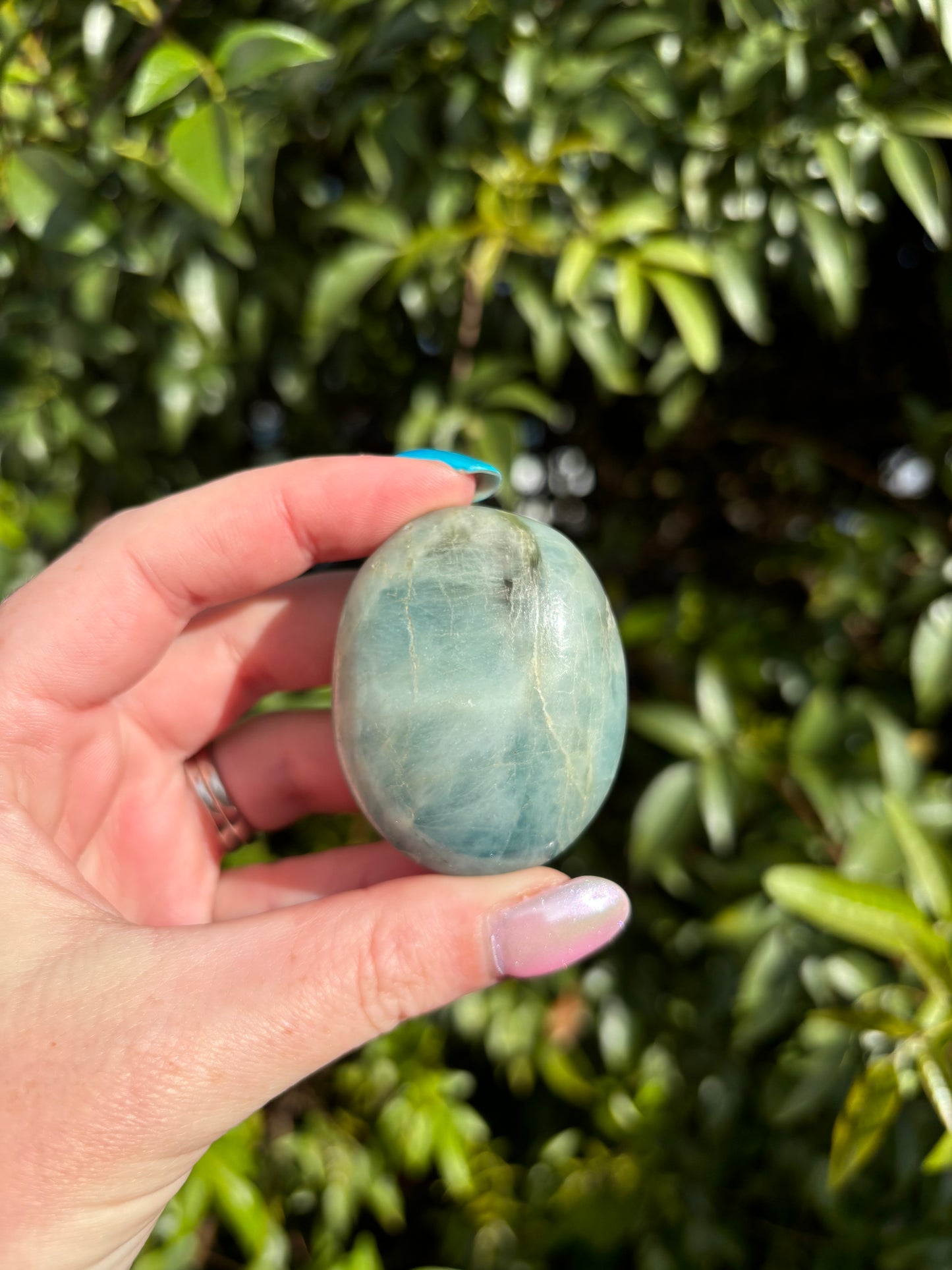 Aquamarine Palm Stone C