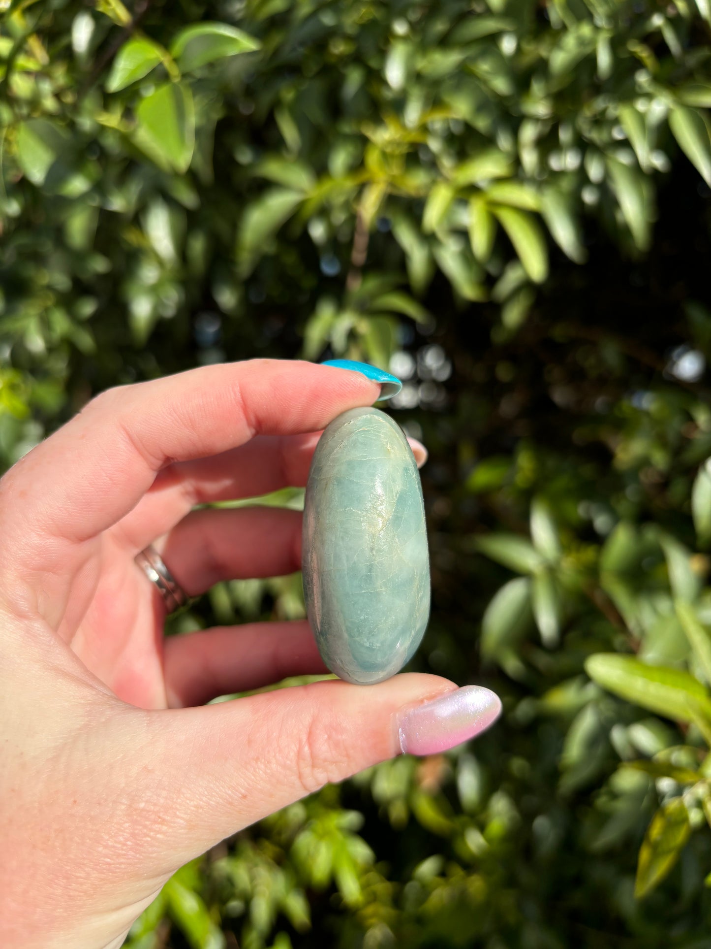 Aquamarine Palm Stone C