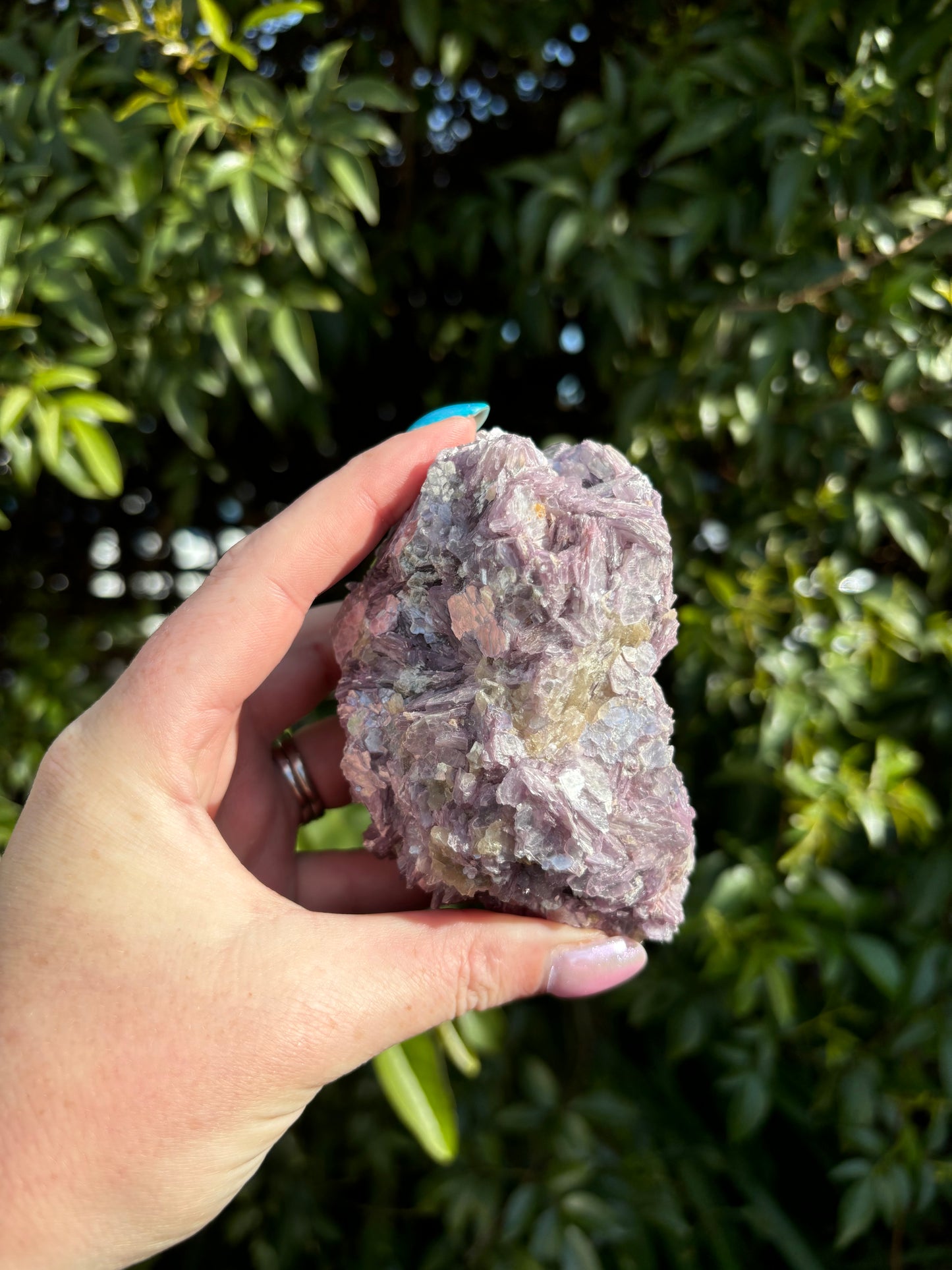 Lepidolite Rough Cluster A