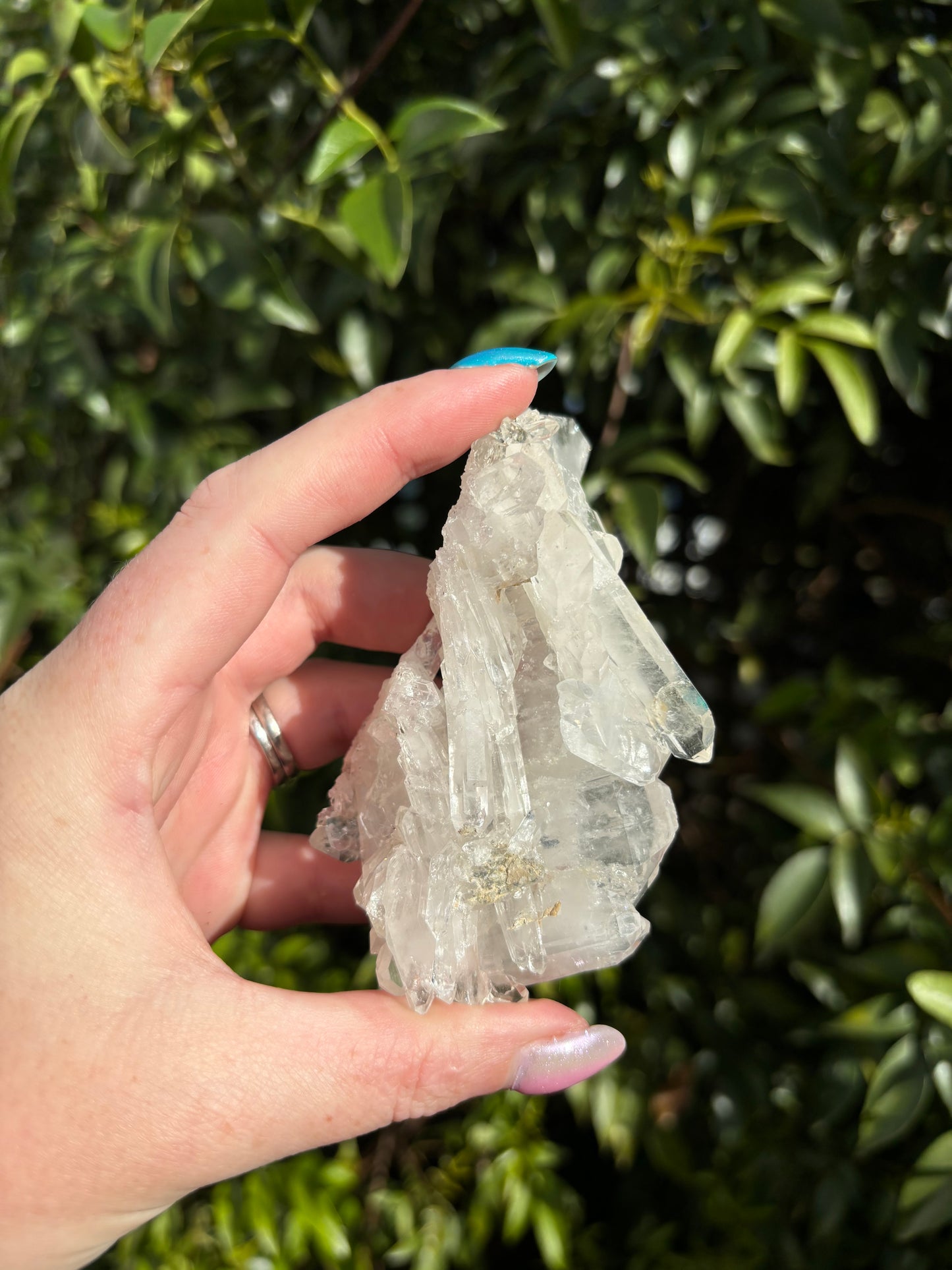 Clear Quartz Cluster A