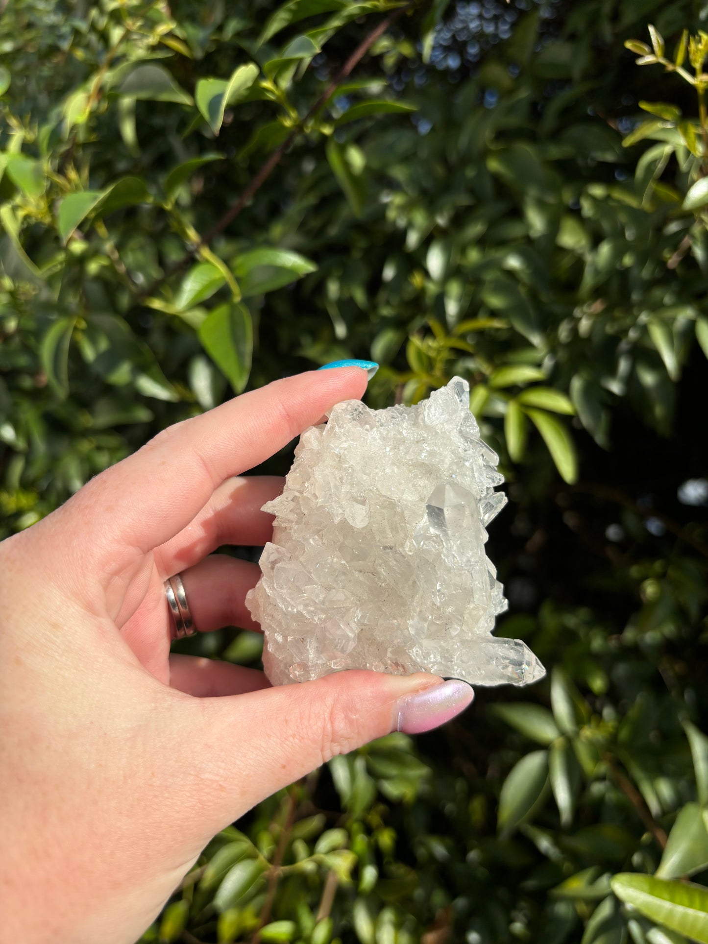 Clear Quartz Cluster C