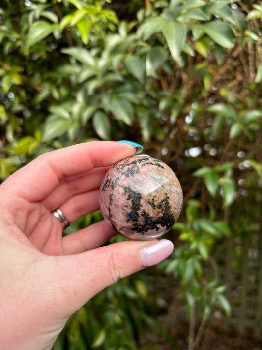 Rhodonite Sphere A