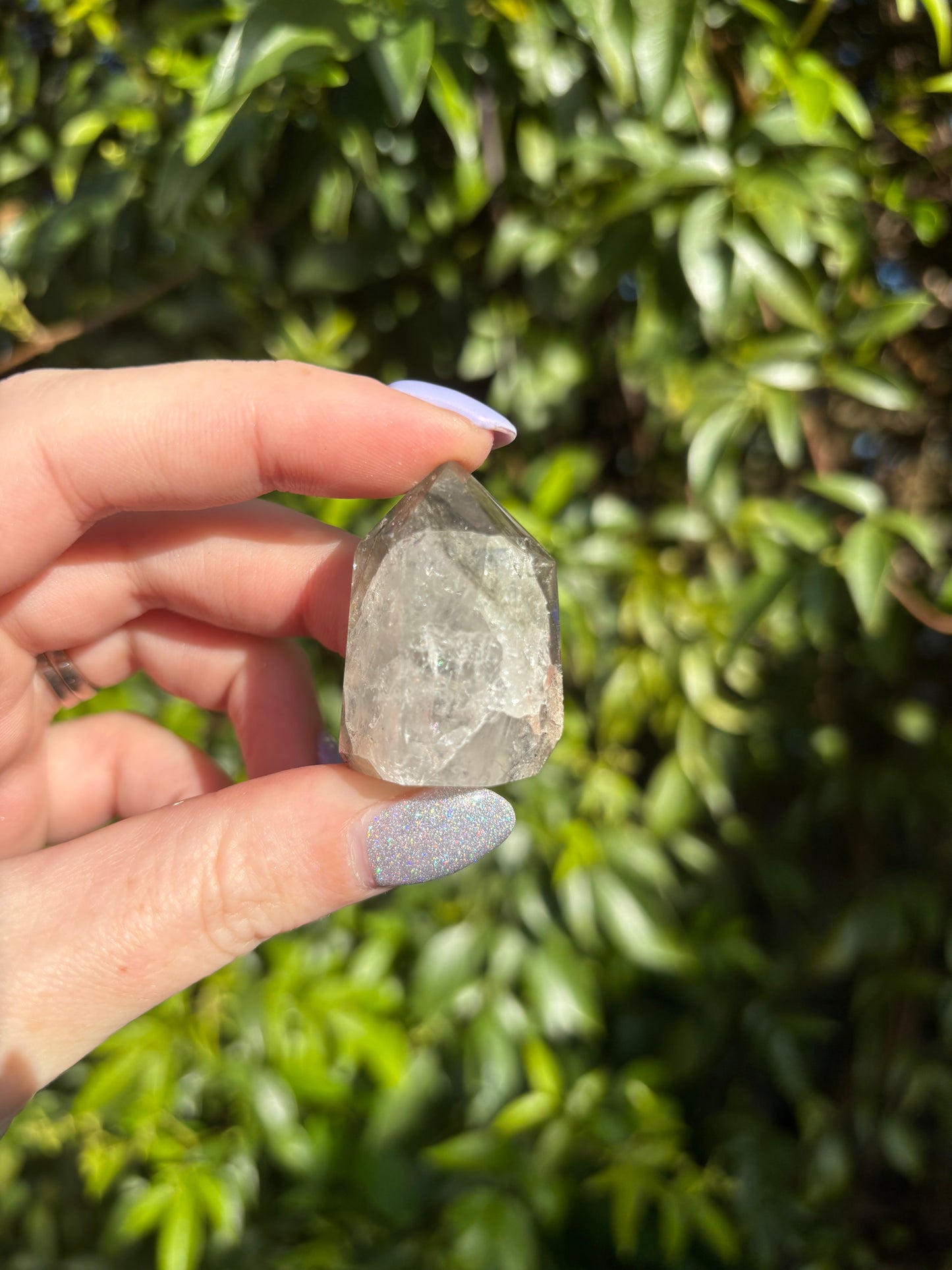 Chlorite Phantom Quartz Point C