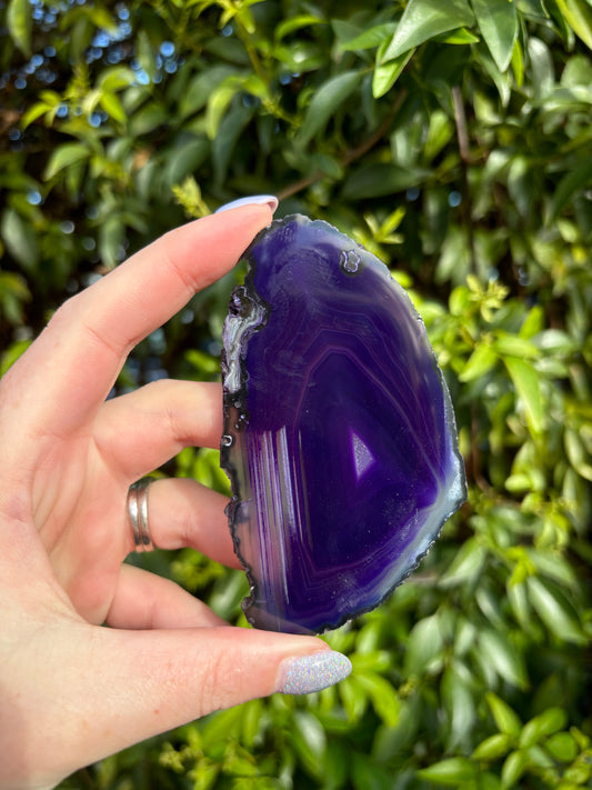 Agate Slice | Purple A
