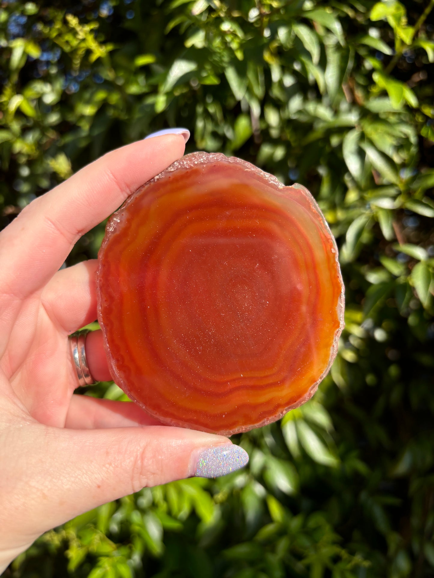 Agate Slice | Orange A