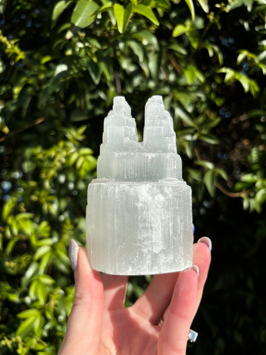 Selenite Double Tower