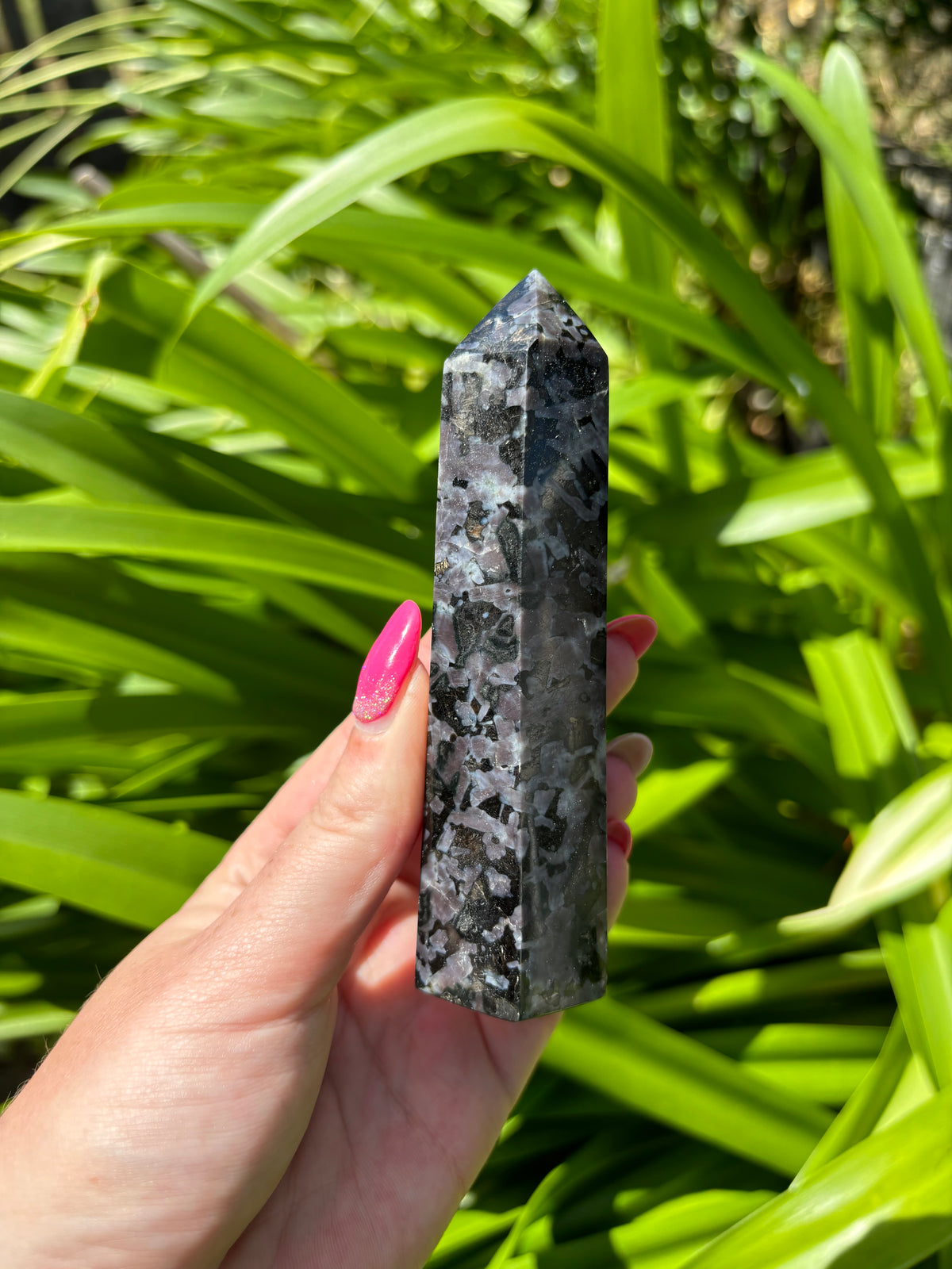 Stone Point Indigo Indigo Gabbro Point B – Daughters And Co Crystals