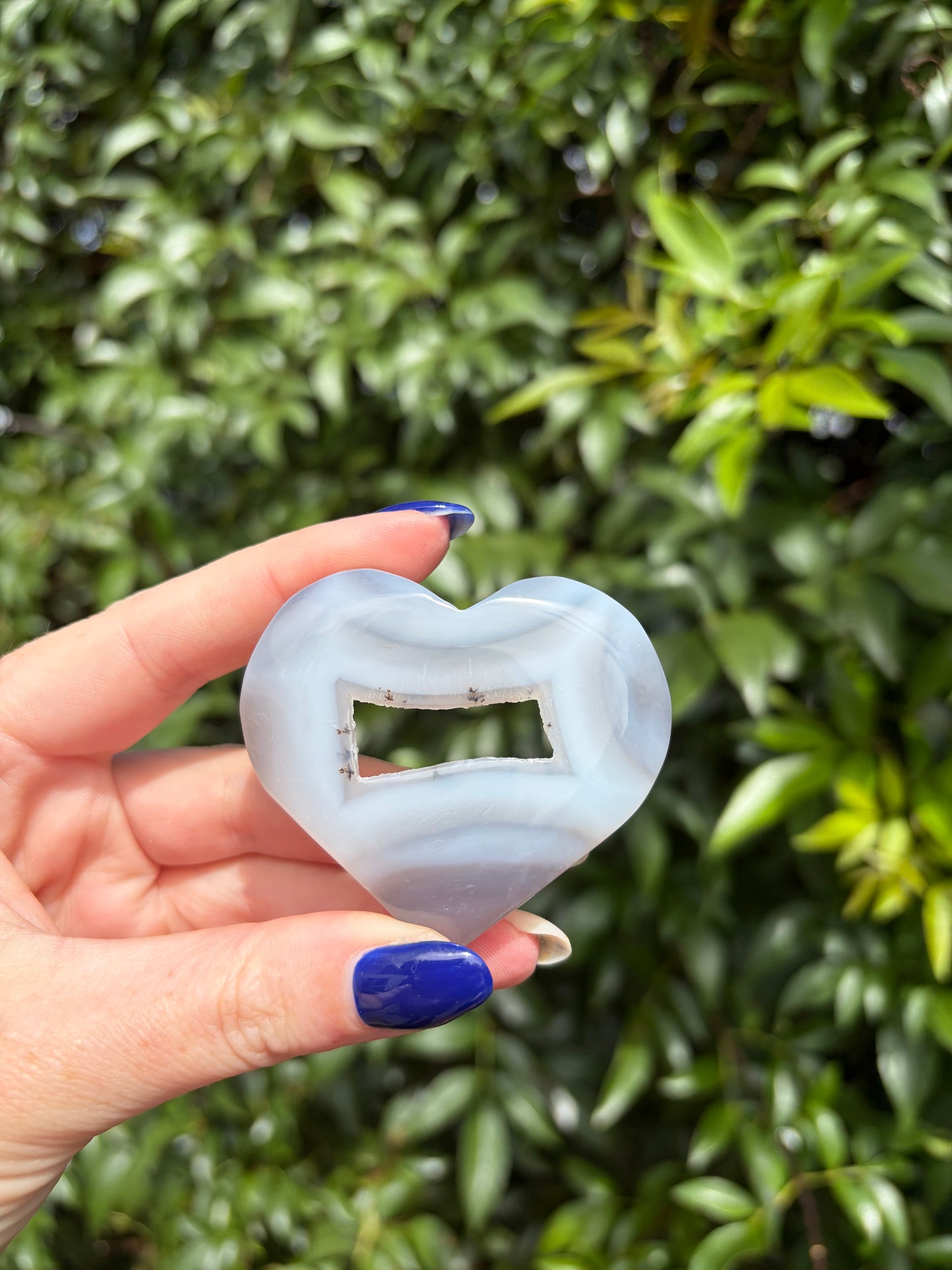 Druzy Agate Small Heart B