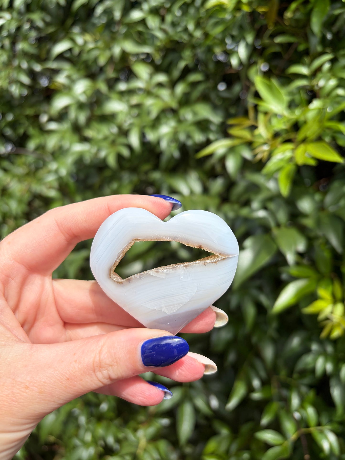 Druzy Agate Small Heart D