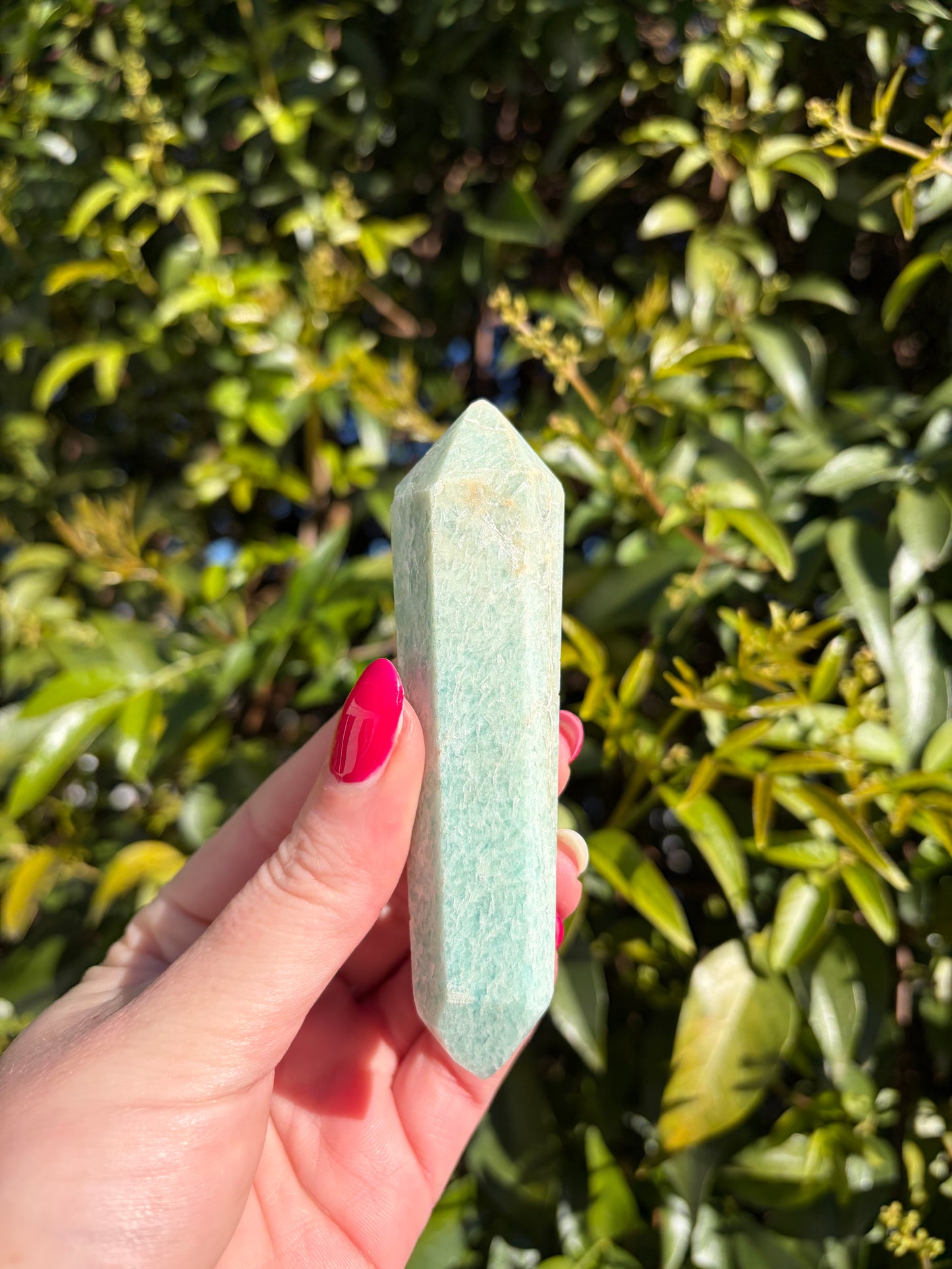 Amazonite Double Terminated Point A