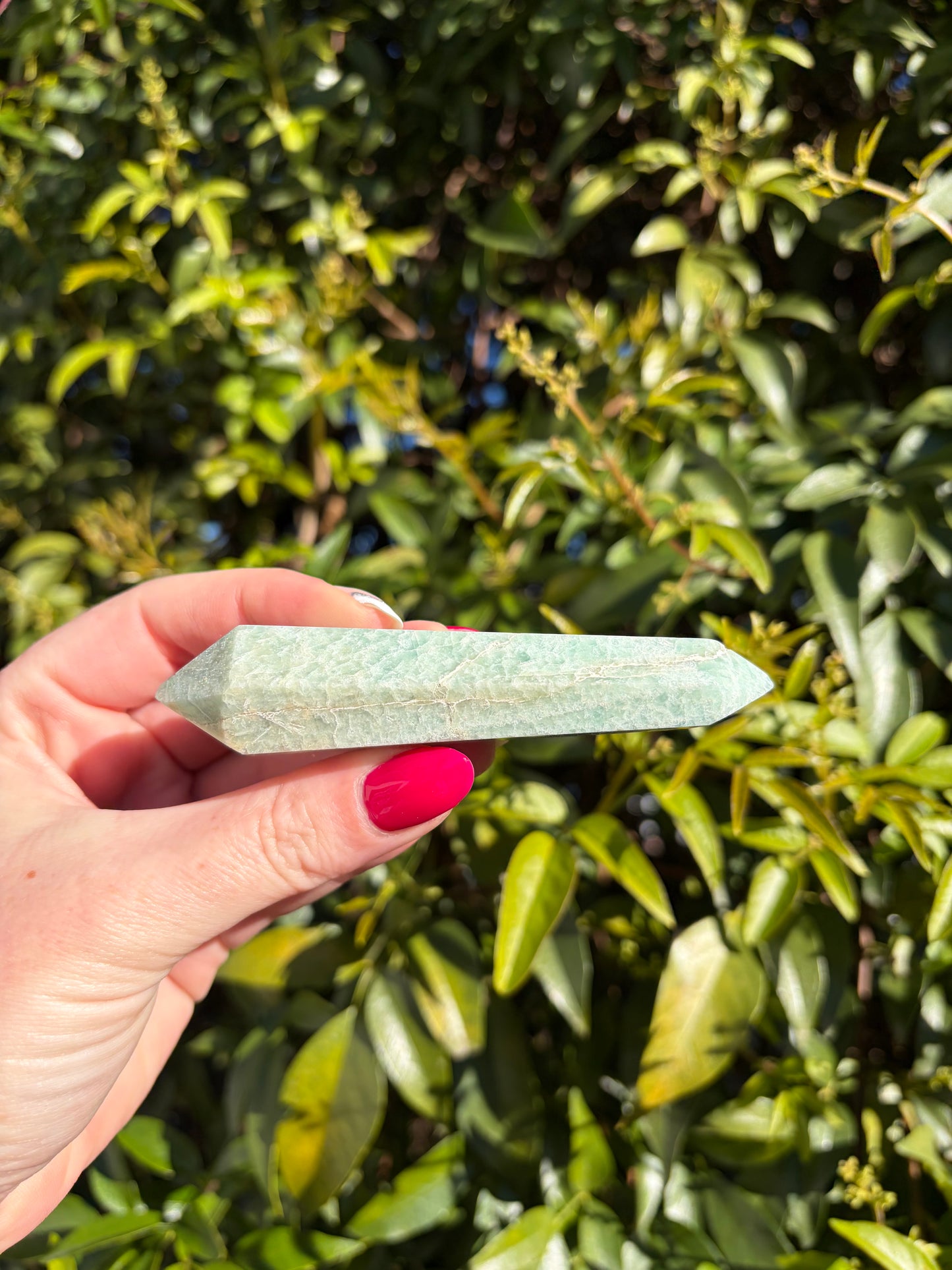 Amazonite Double Terminated Point A