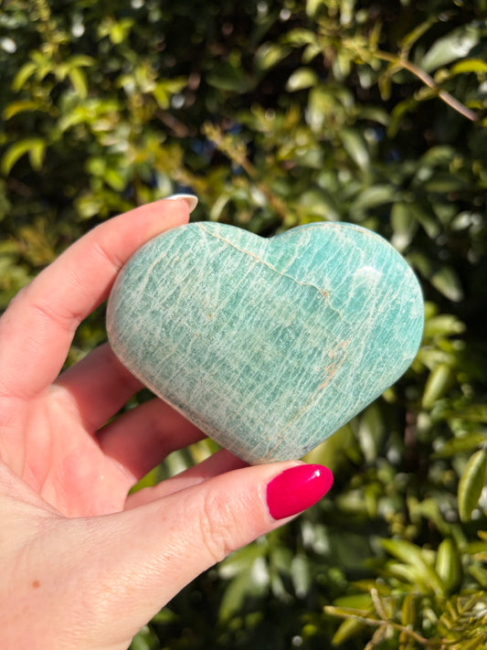 Amazonite Heart B
