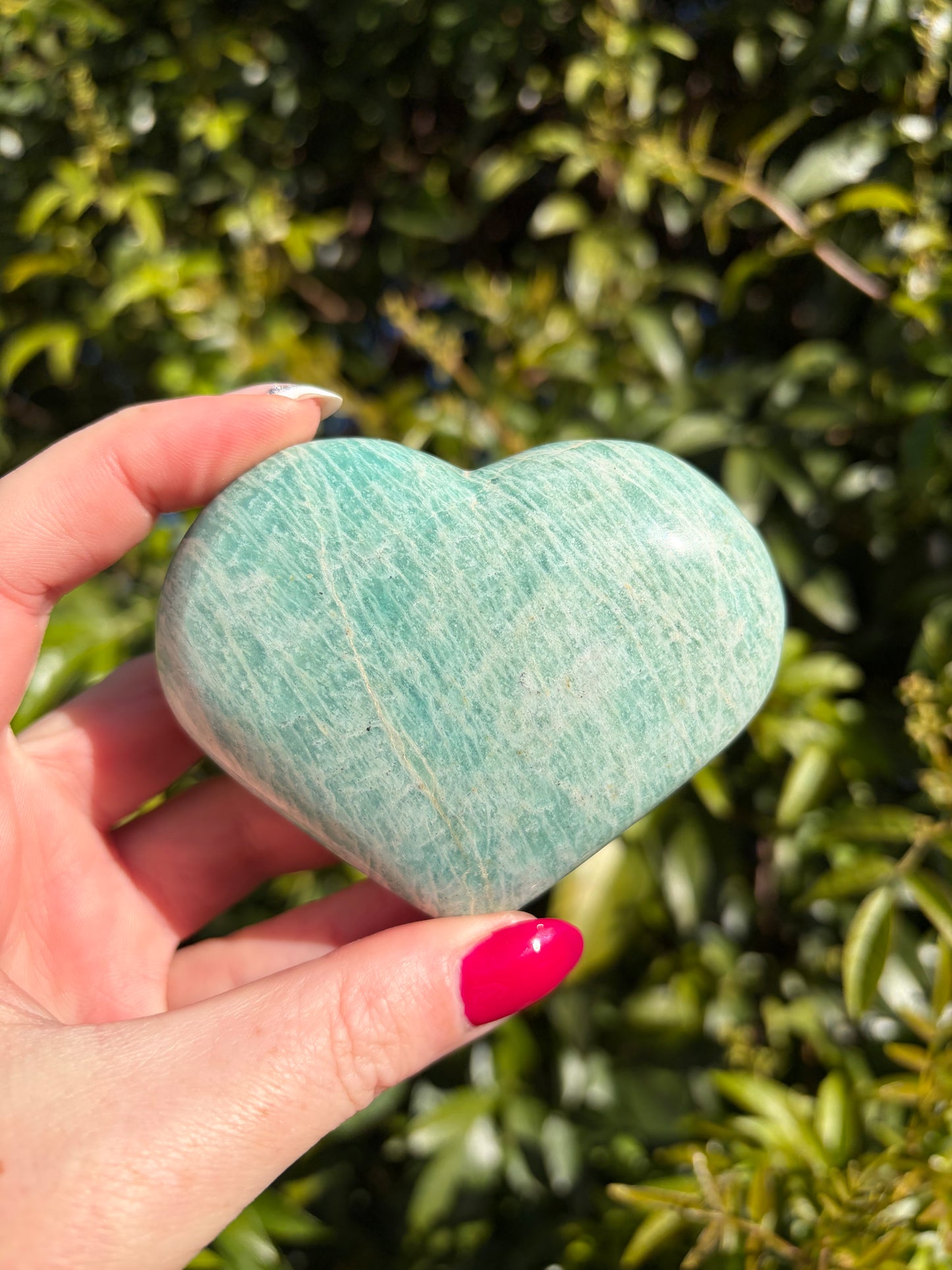 Amazonite Heart B