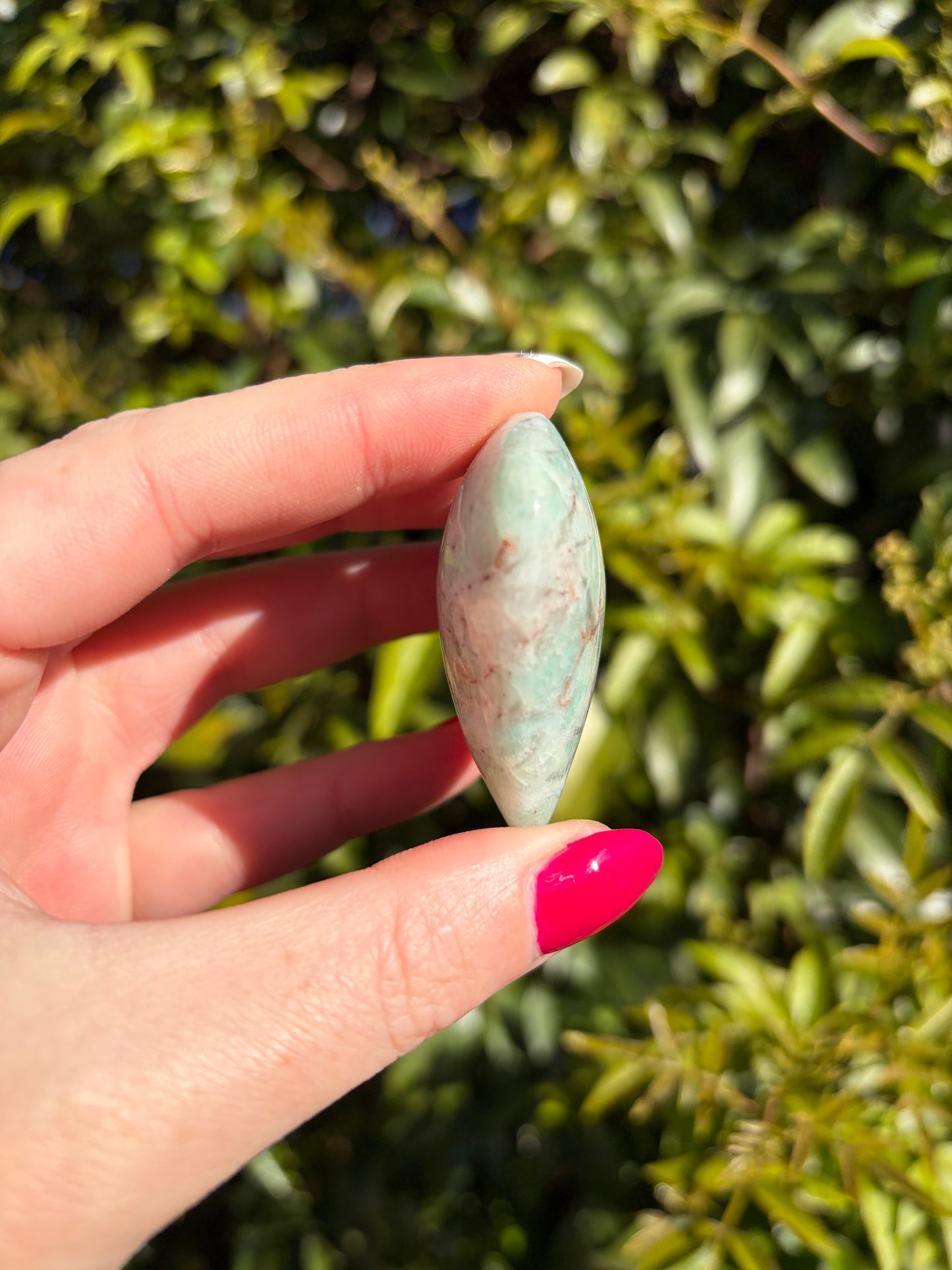 Amazonite & Smoky Quartz Heart C
