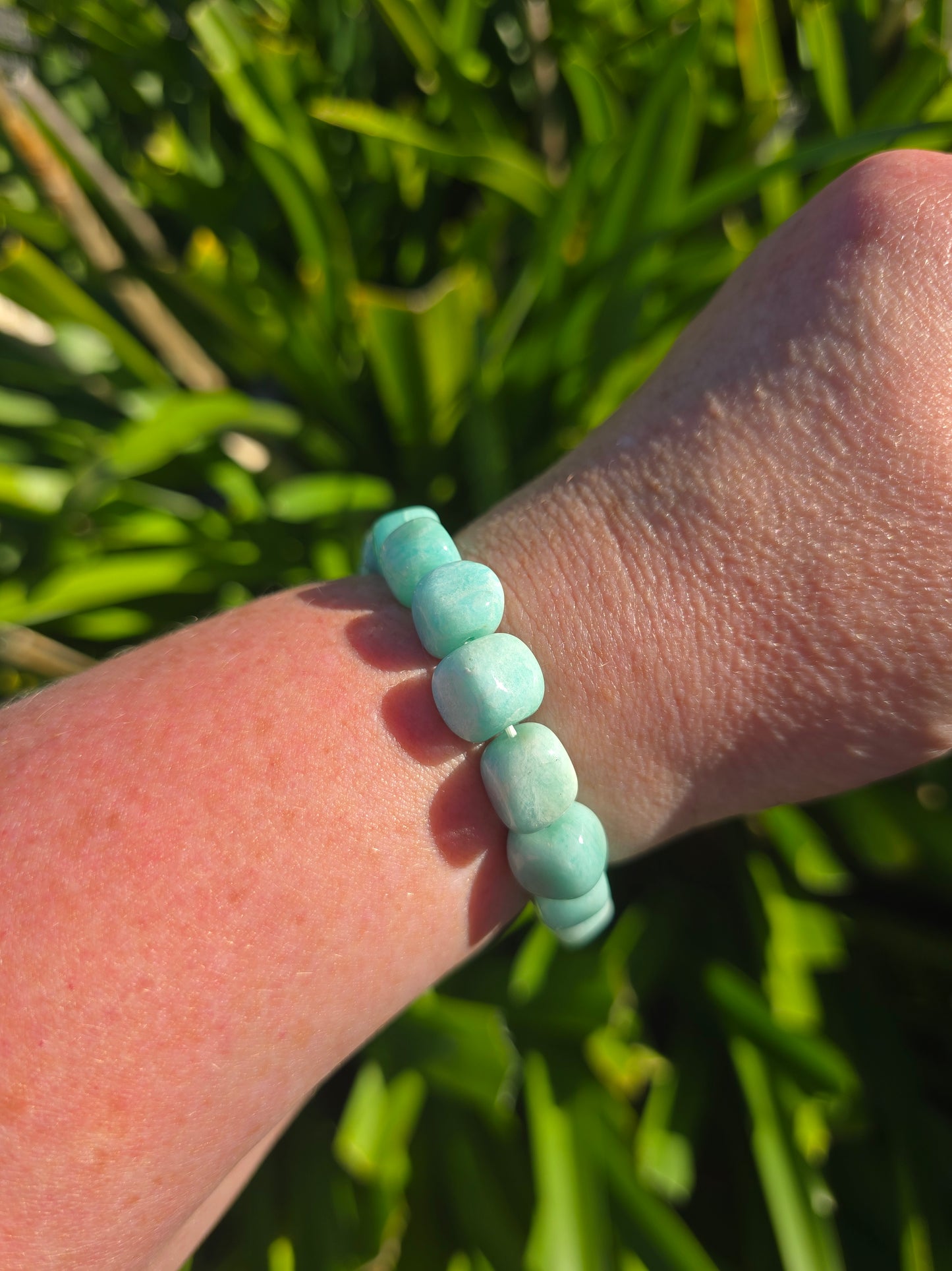 Amazonite | Nugget Bead Bracelet