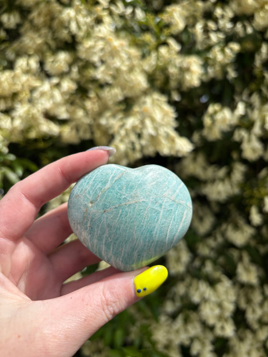 Amazonite Heart A