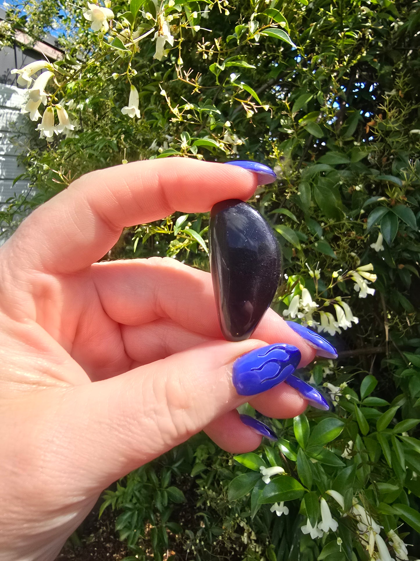 Amber Tumbled Stone Medium