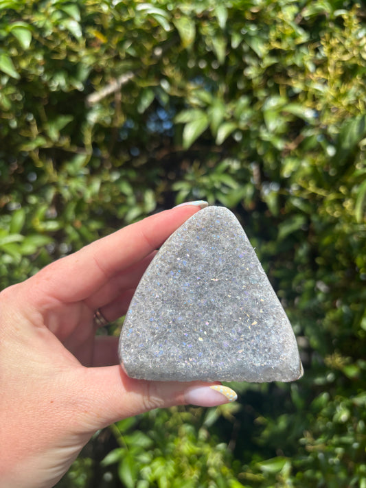 Aura Amethyst Flat Base B