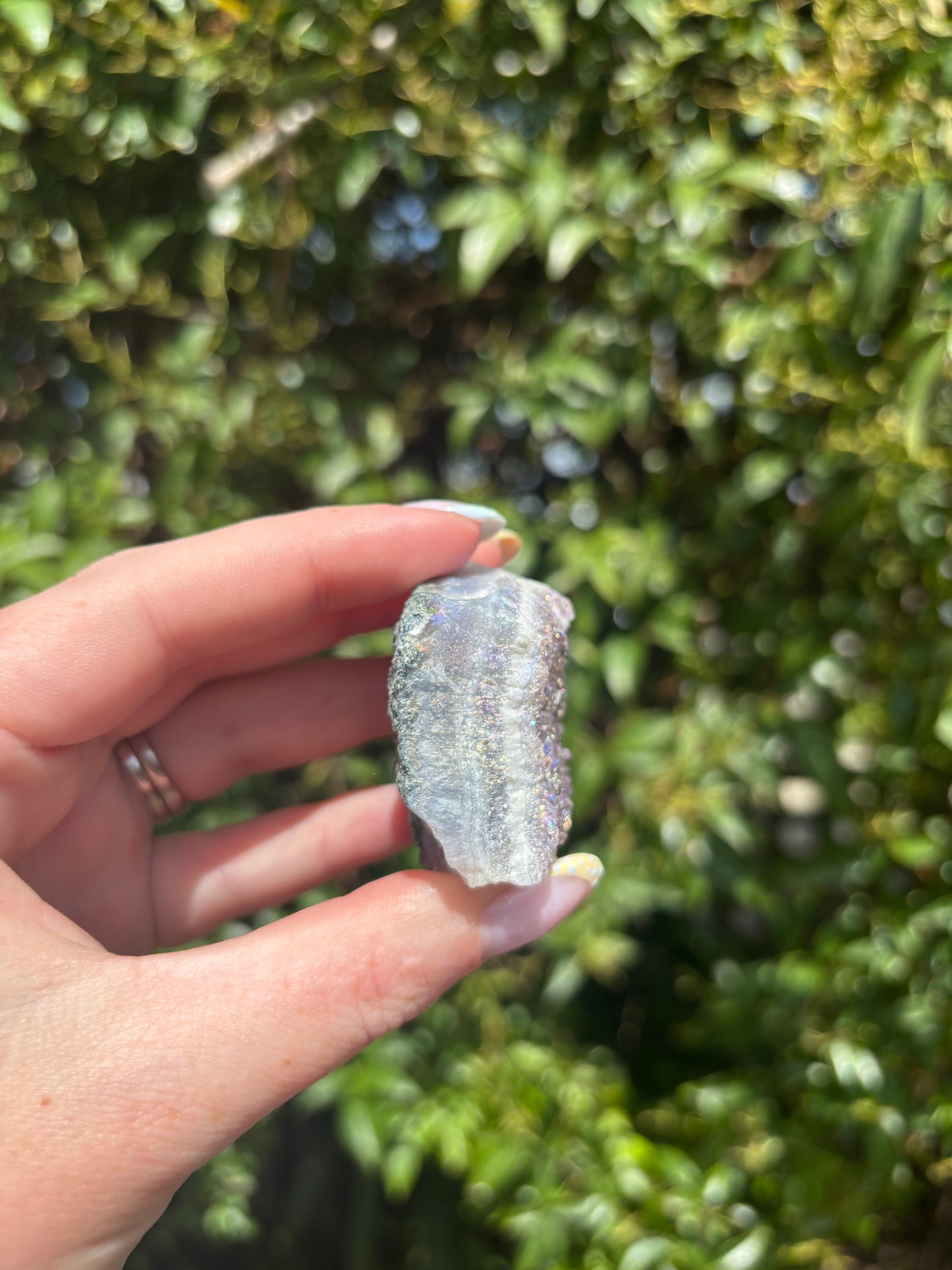 Aura Amethyst Druze Piece B