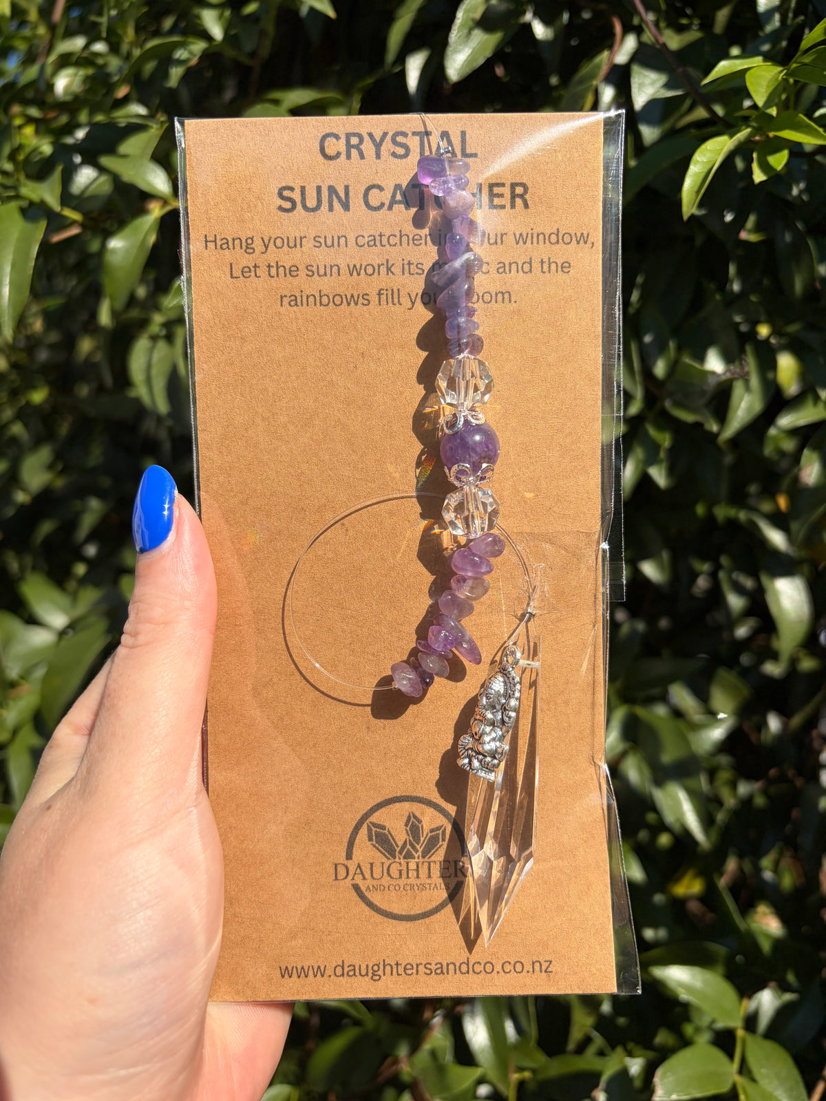 Amethyst | Point Sun Catcher B