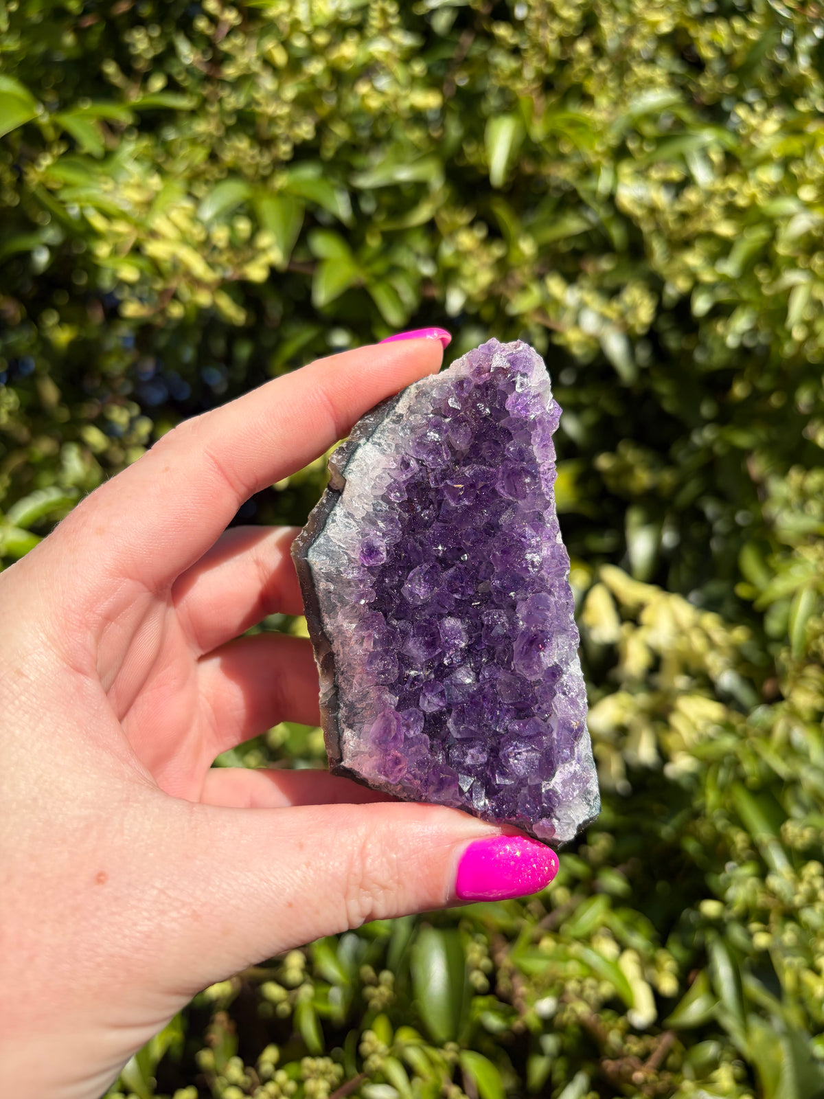 Amethyst Druzy Piece B