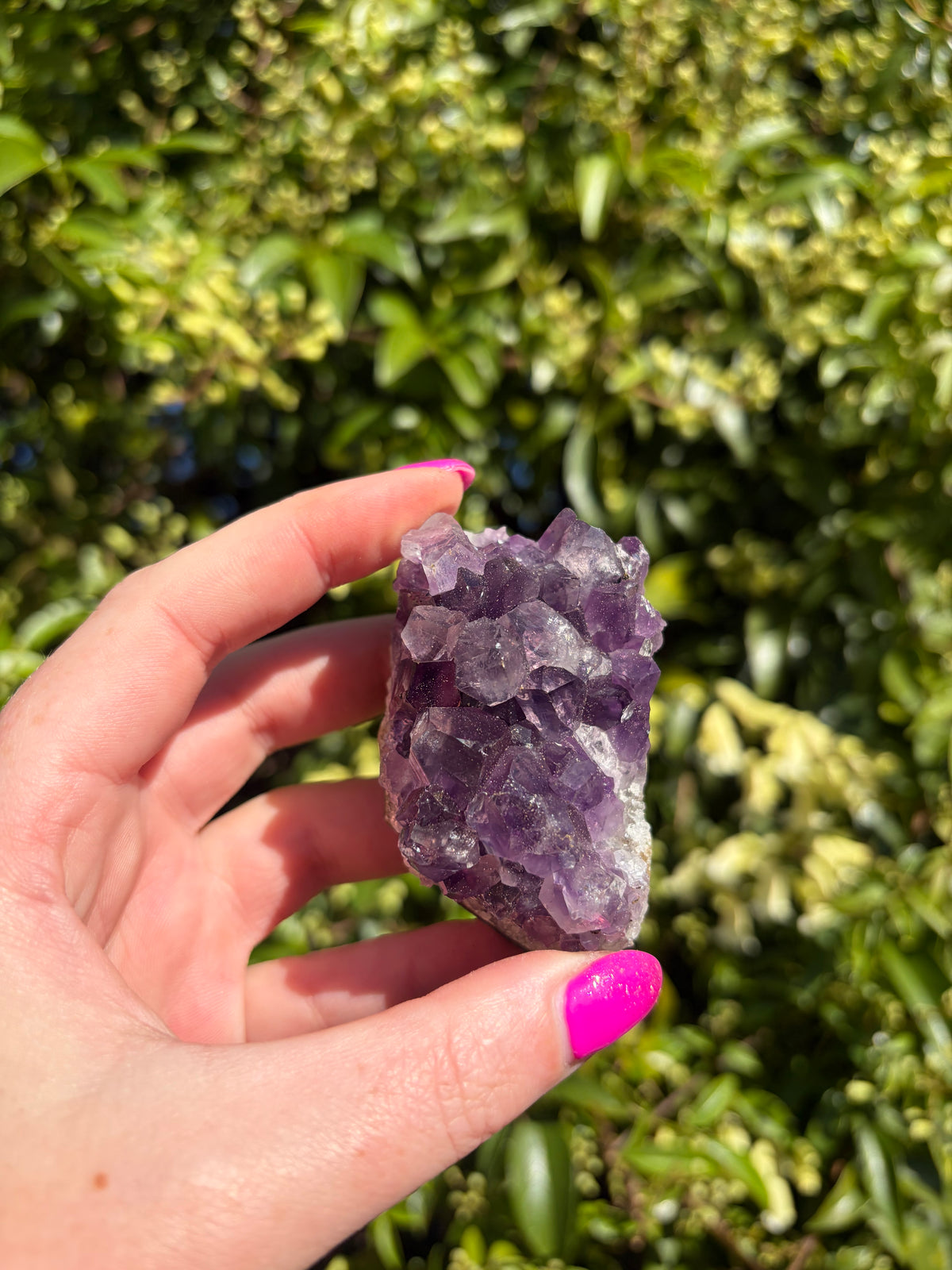 Amethyst Druzy Piece D