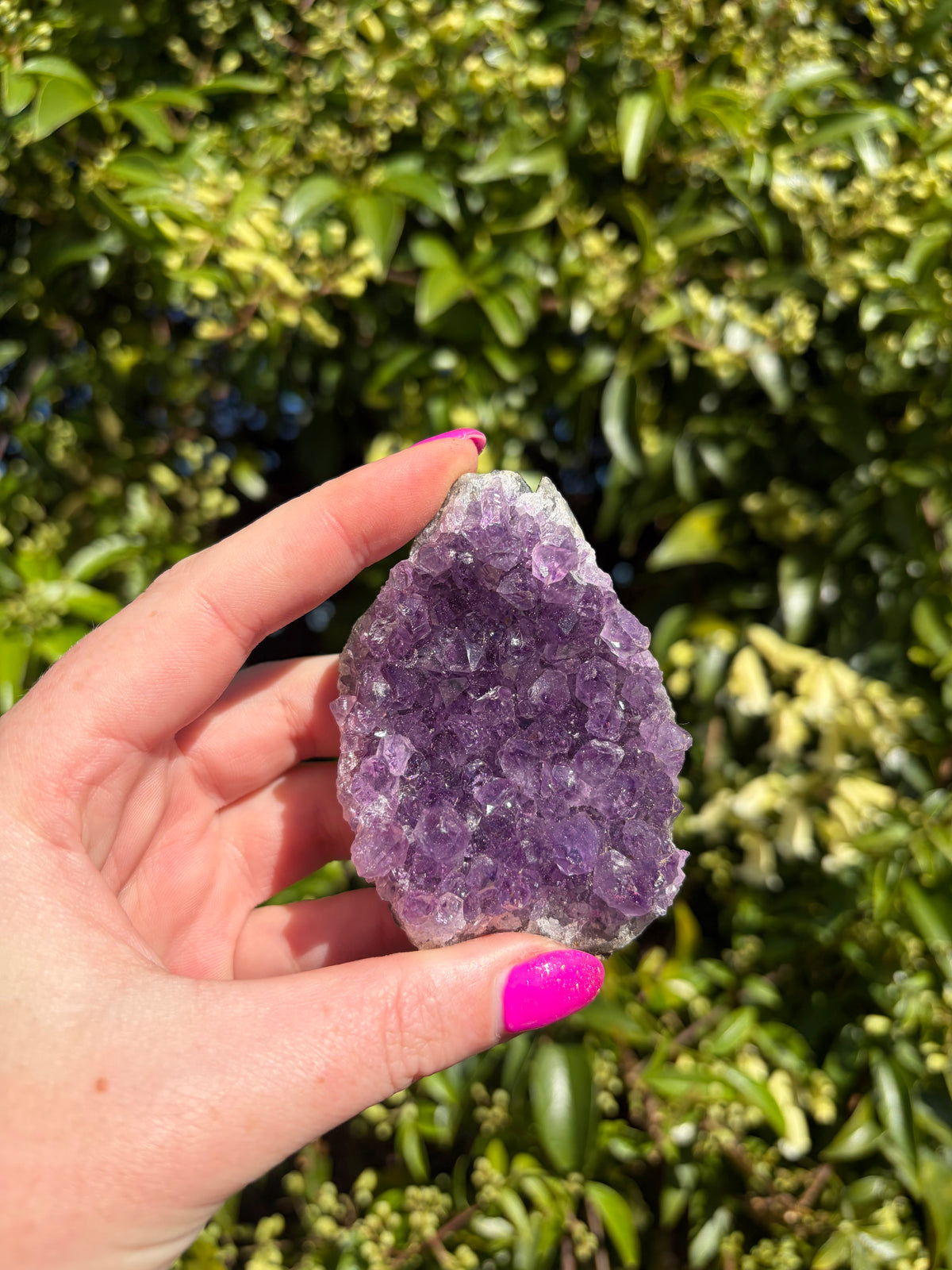 Amethyst Druzy Piece E