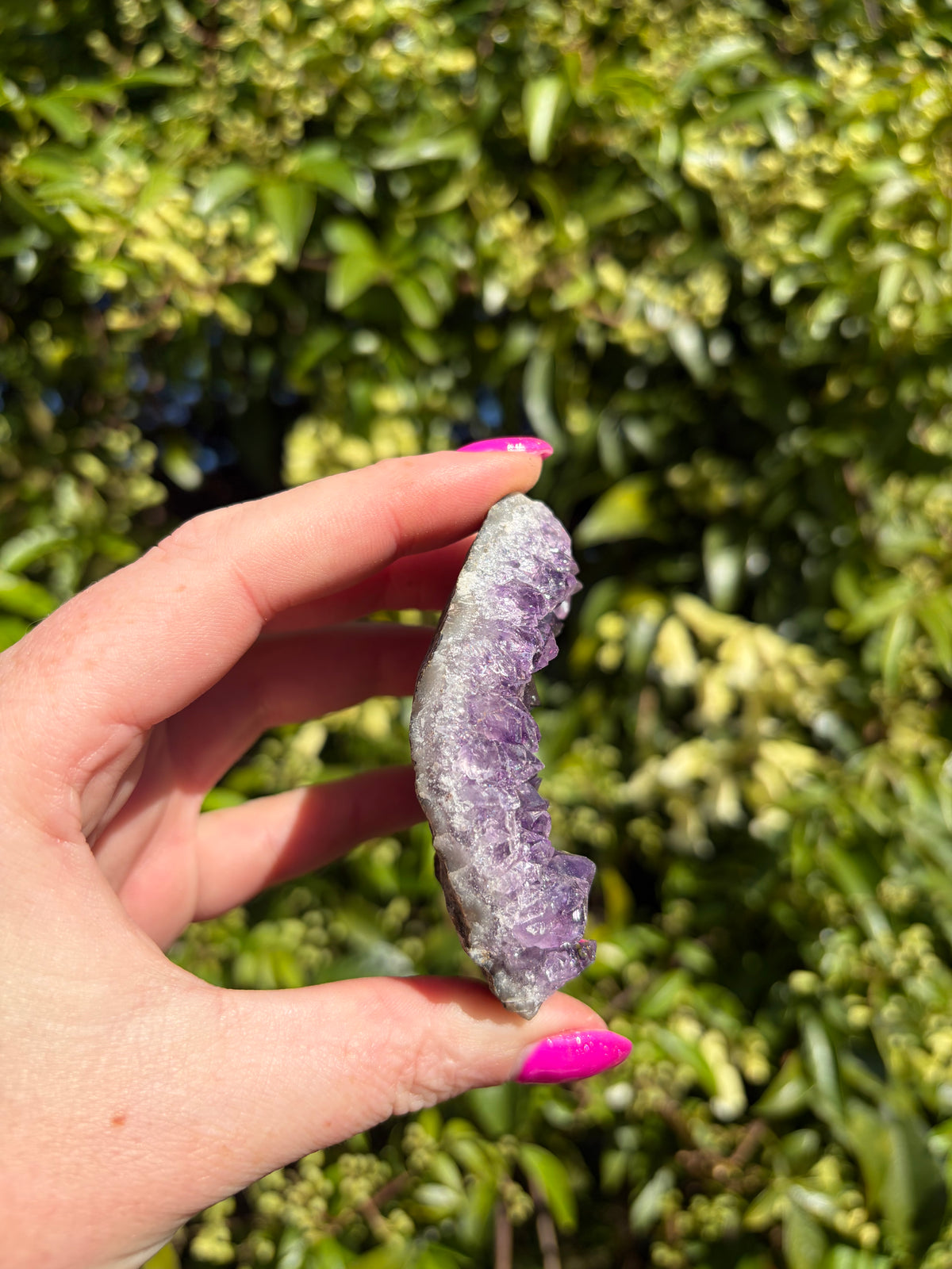 Amethyst Druzy Piece E