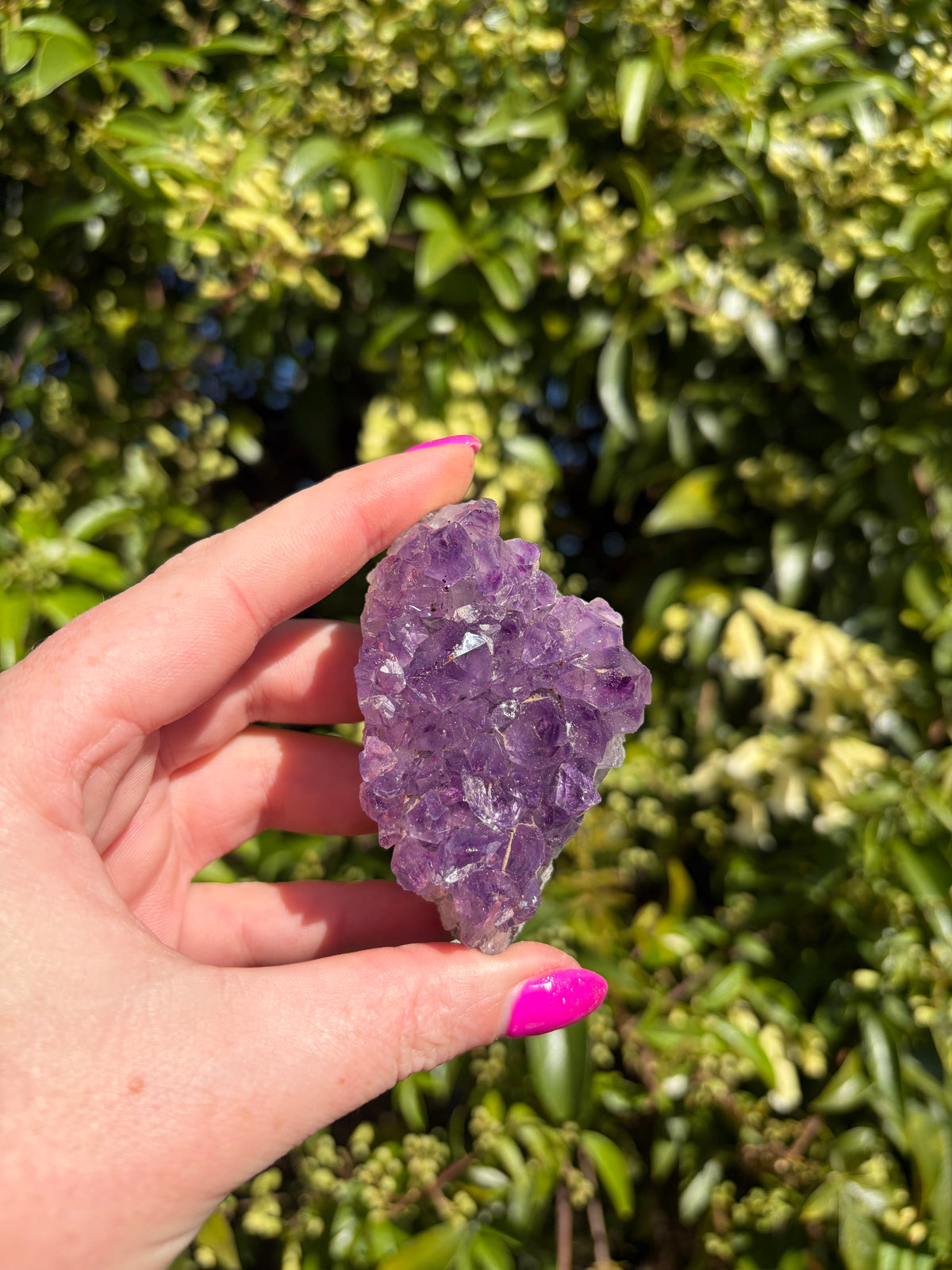 Amethyst Druzy Piece H