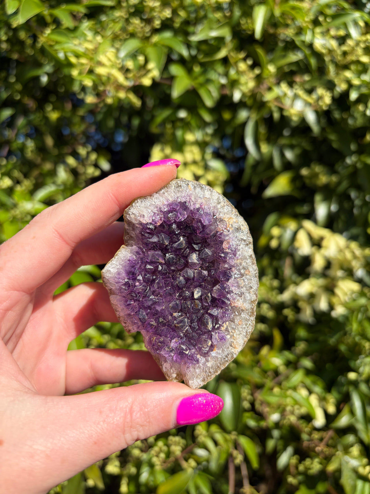 Amethyst Druzy Piece J