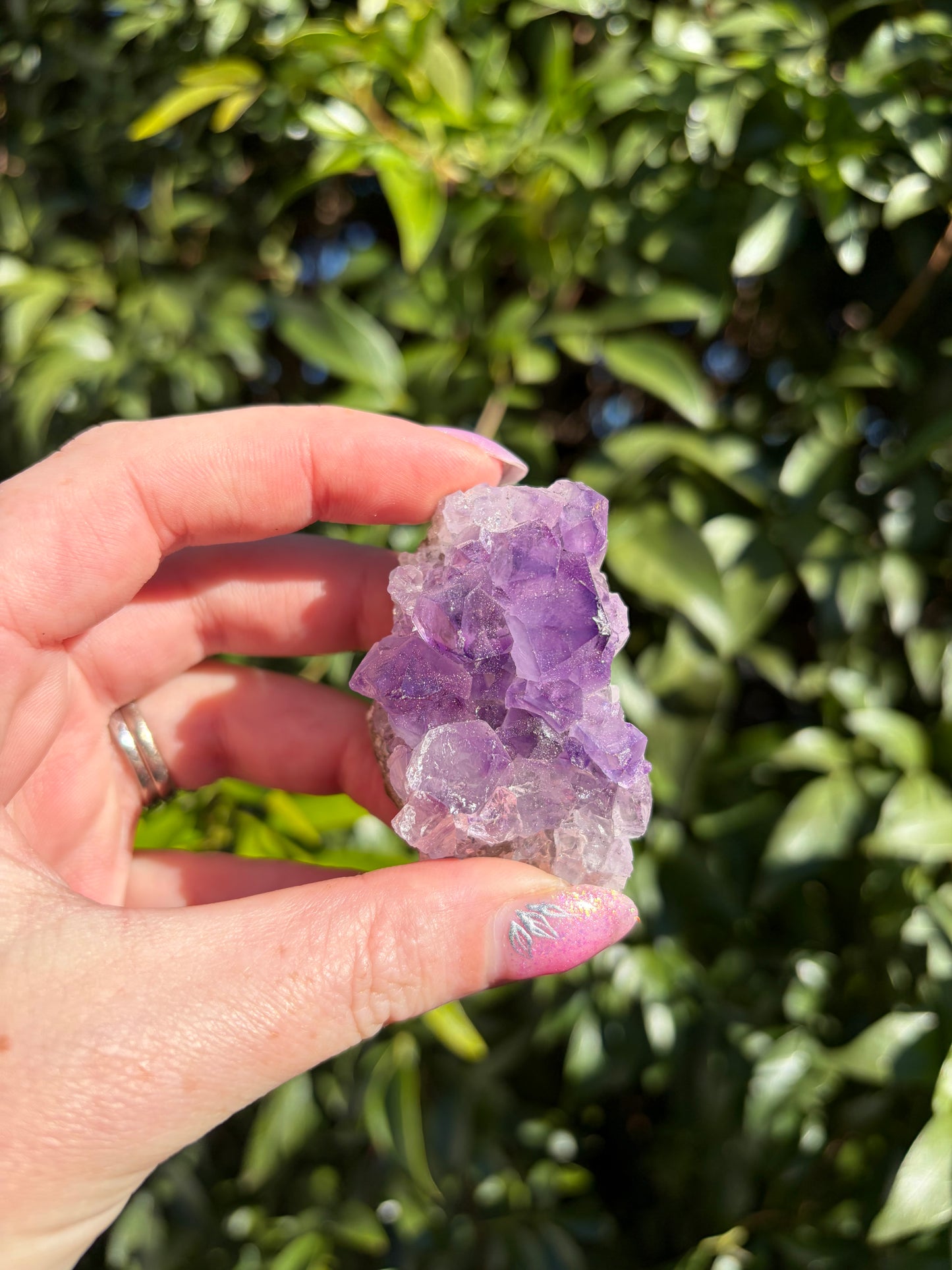 Amethyst Druzy Piece A