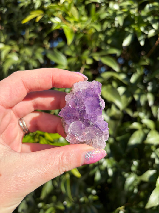 Amethyst Druzy Piece A