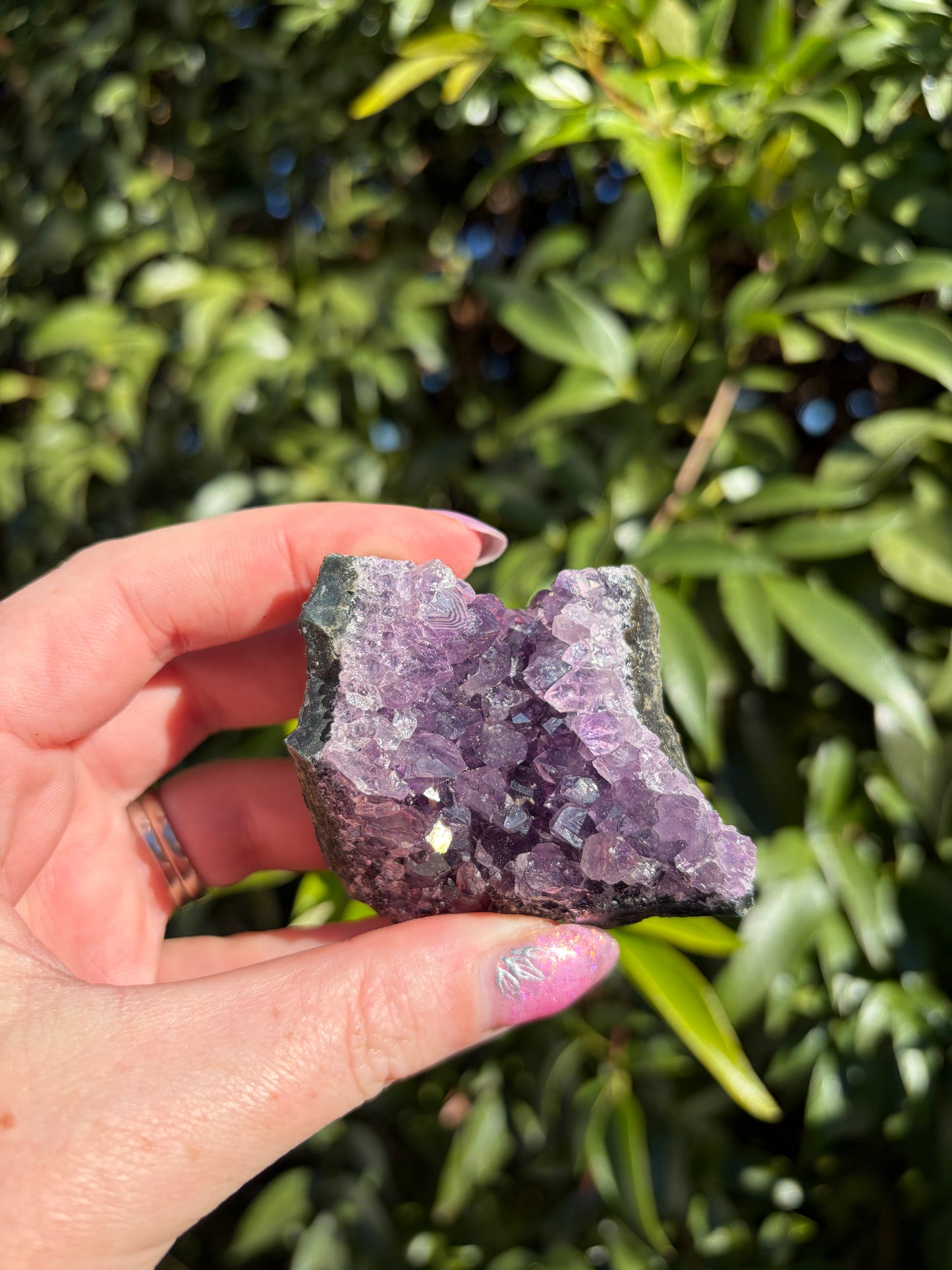 Amethyst Druzy Piece B