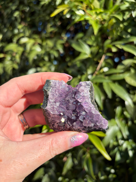 Amethyst Druzy Piece B