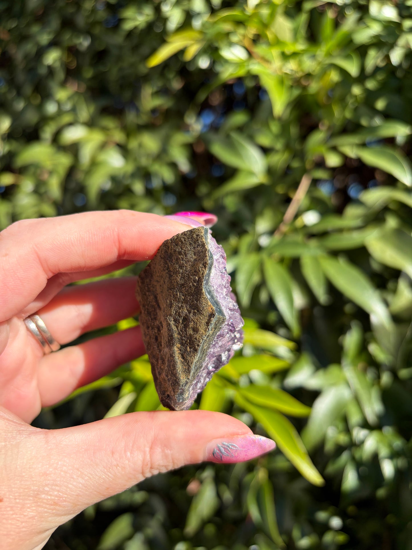 Amethyst Druzy Piece B
