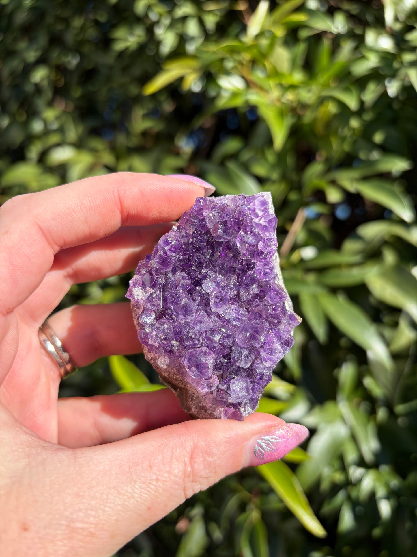 Amethyst Druzy Piece D