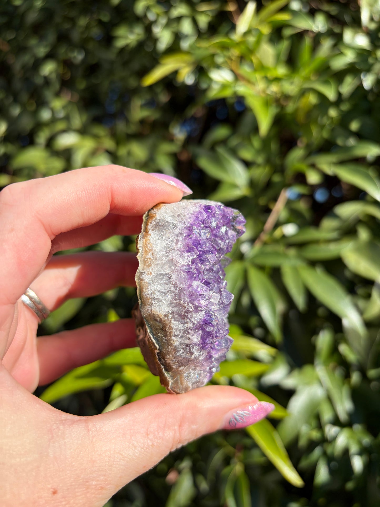 Amethyst Druzy Piece D