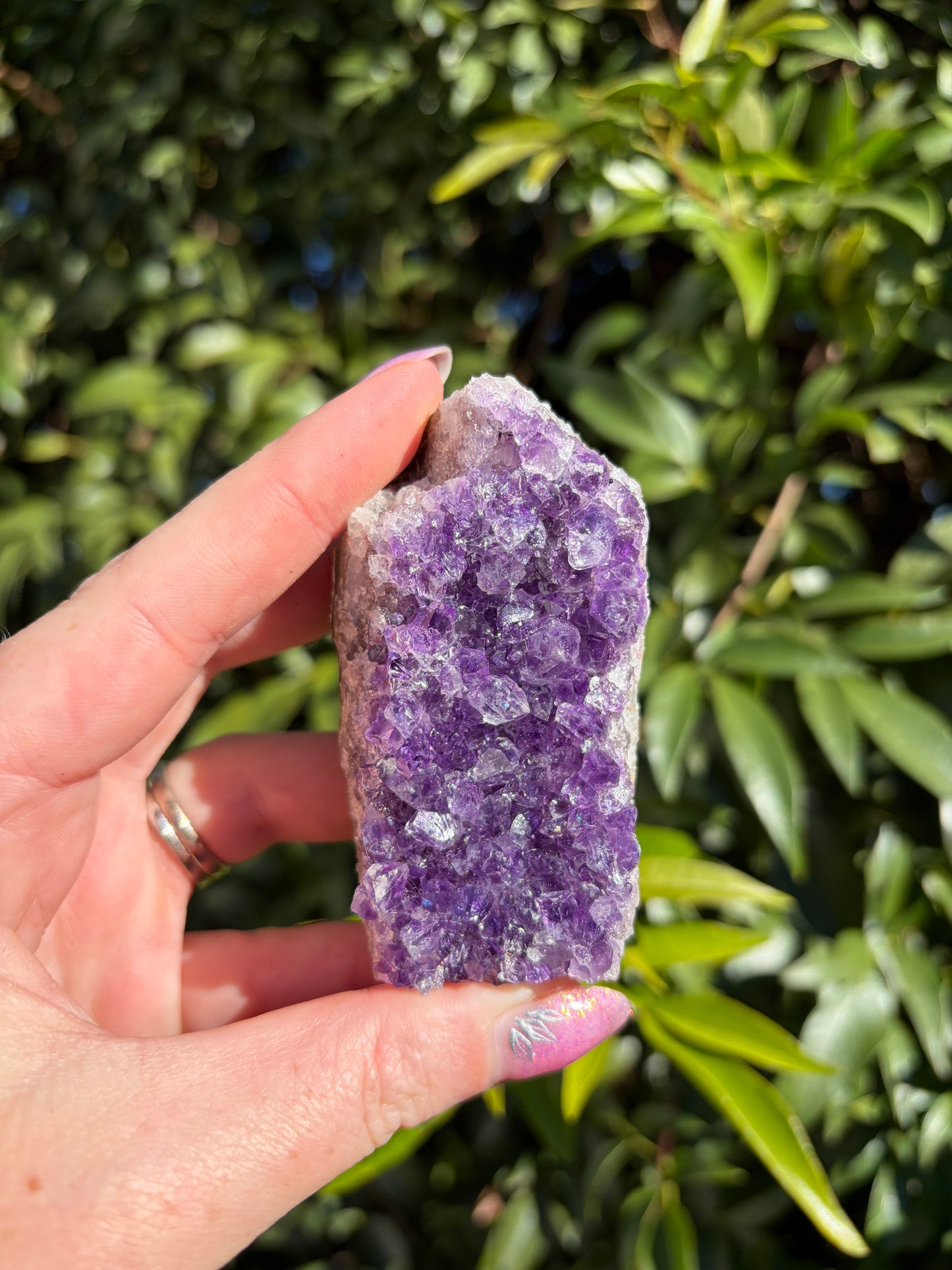 Amethyst Druzy Piece E