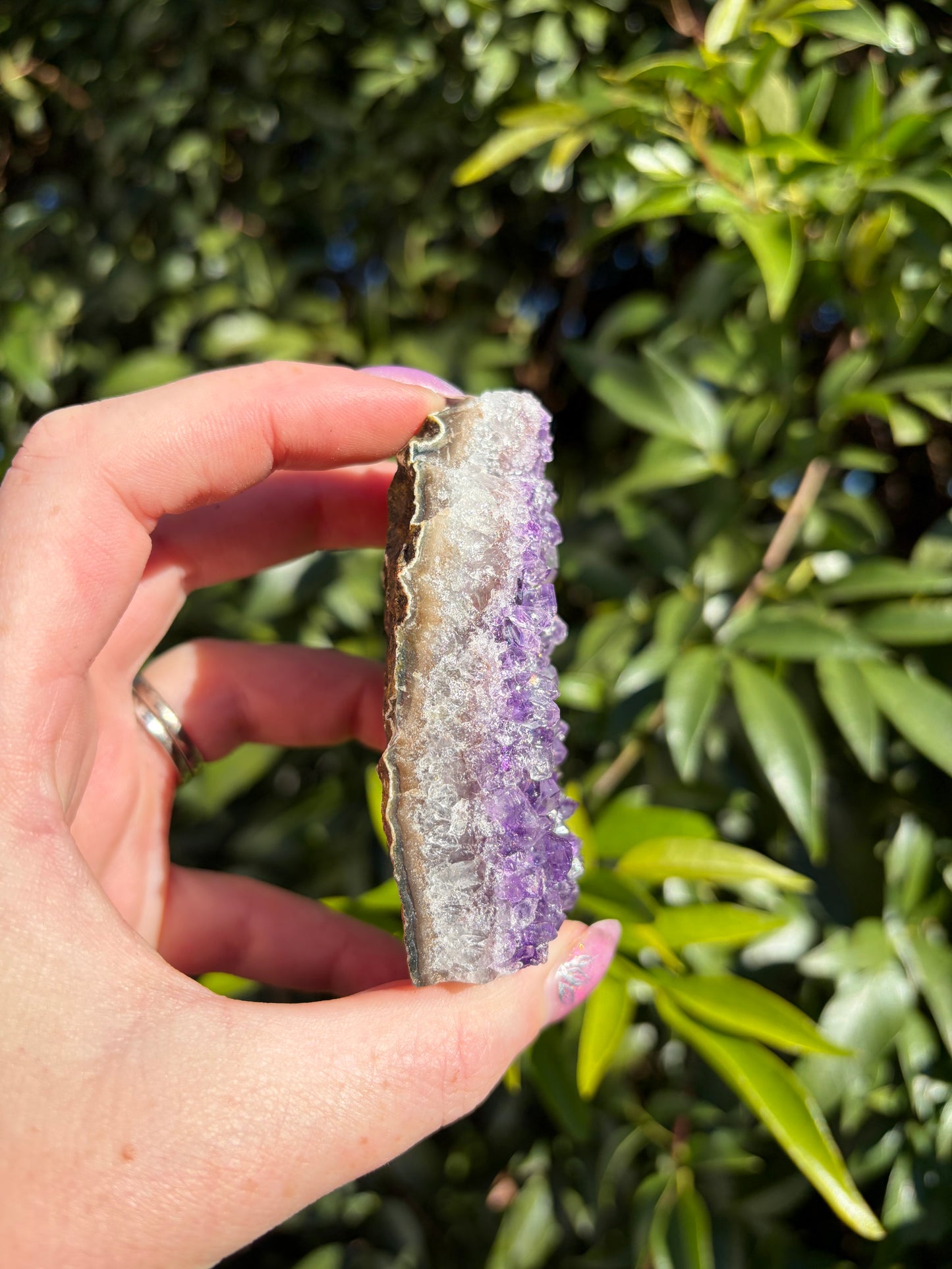 Amethyst Druzy Piece E