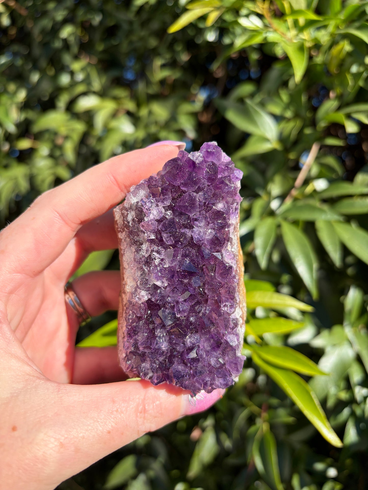Amethyst Druzy Piece G