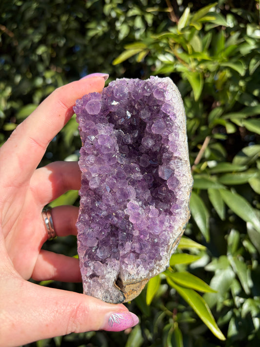 Amethyst Druzy Piece H