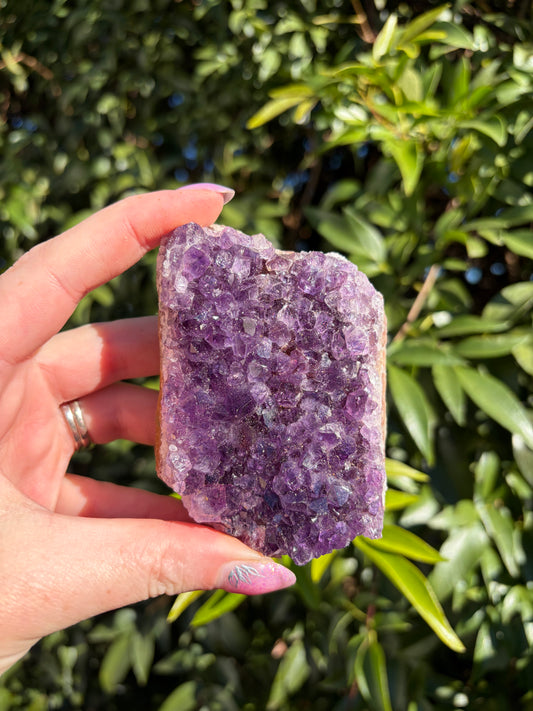 Amethyst Druzy Piece i