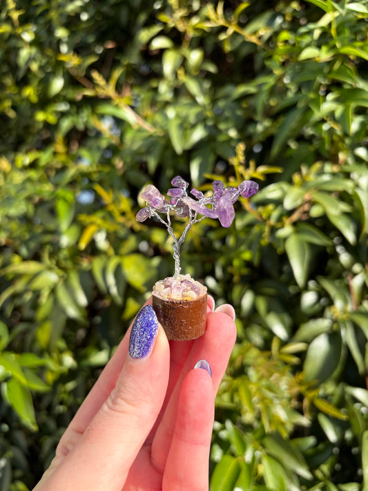 Amethyst Crystal Tree Mini