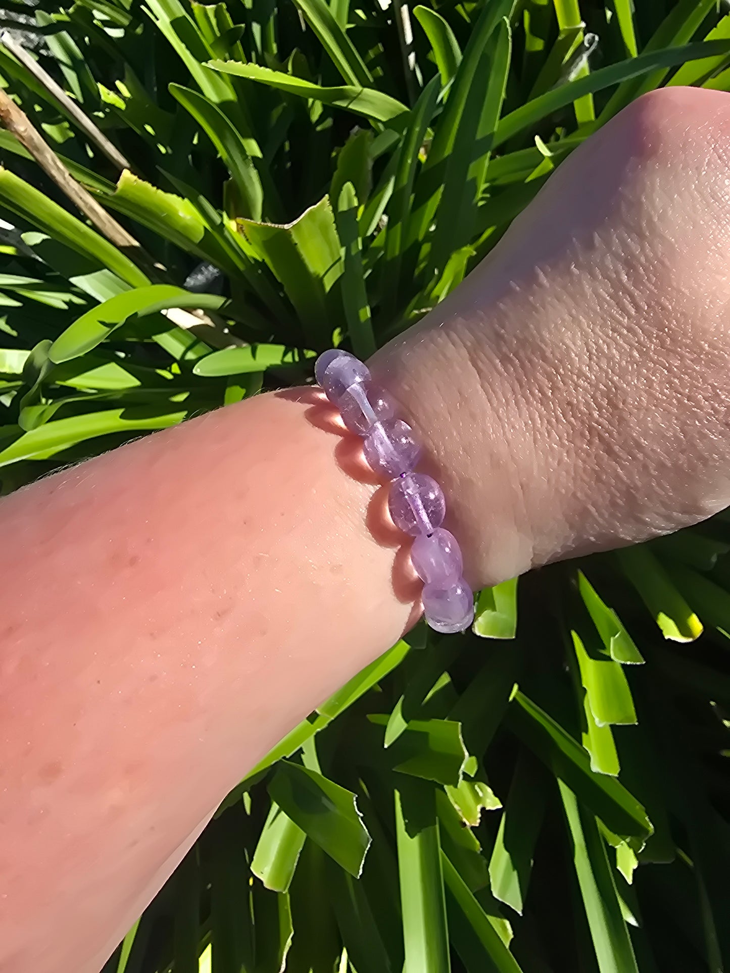 Amethyst | Nugget Bead Bracelet